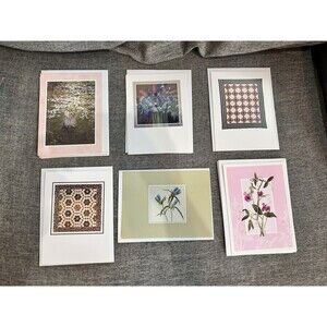 6 Smithsonian Greeting Cards Mary Faux Walcott With Envelopes